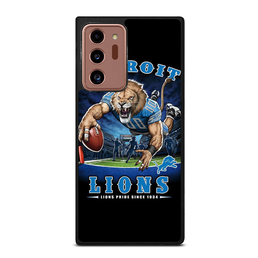 DETROIT LIONS MASCOT Samsung Galaxy Note 20 Ultra Case Cover