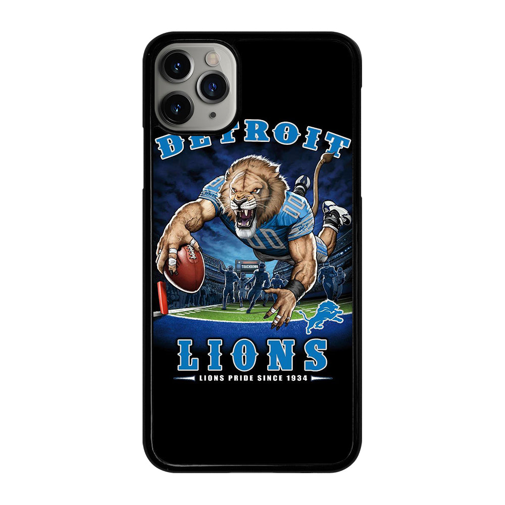 DETROIT LIONS MASCOT iPhone 11 Pro Max Case Cover