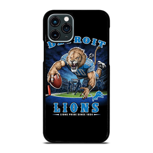 DETROIT LIONS MASCOT iPhone 11 Pro Case Cover