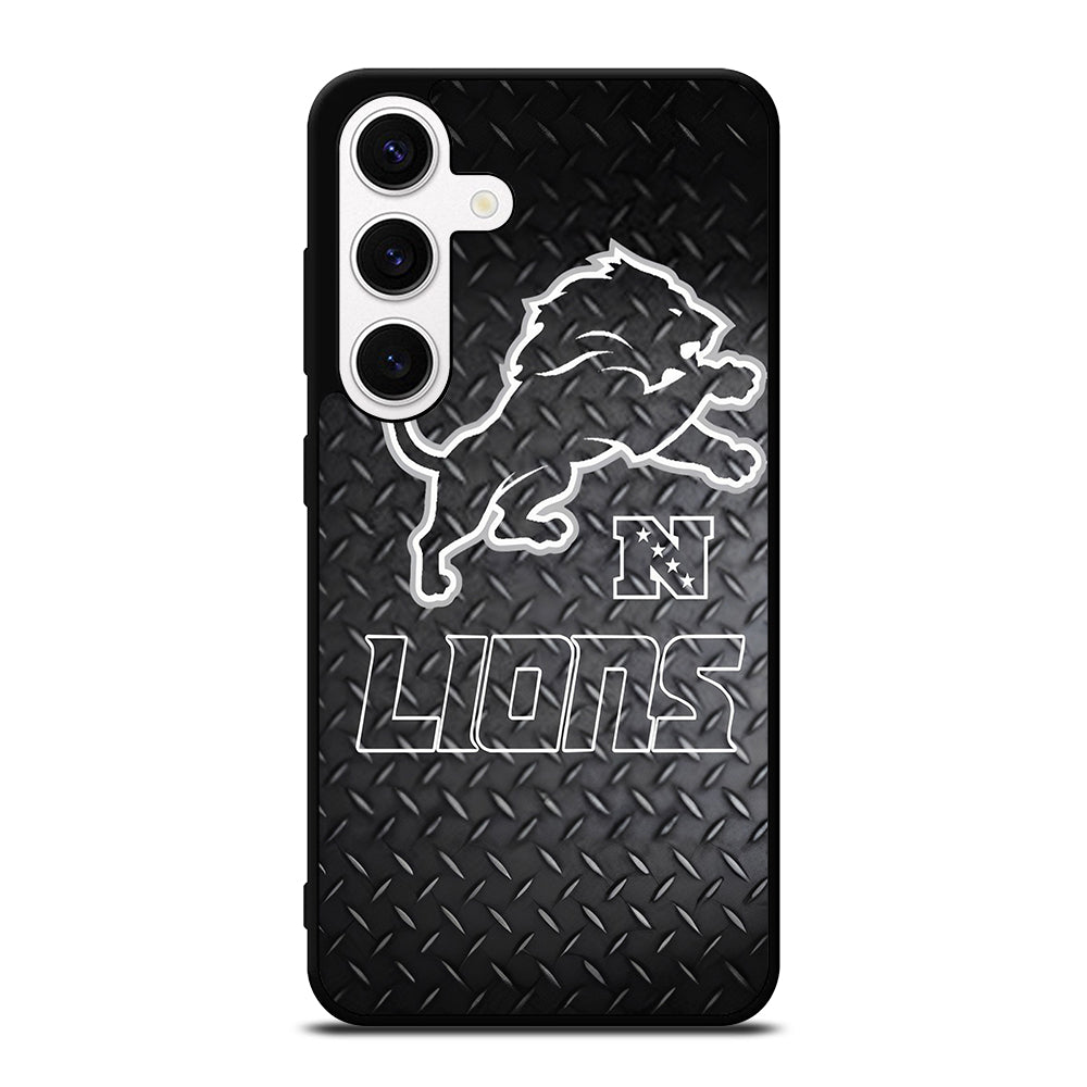 DETROIT LIONS METAL SYMBOL Samsung Galaxy S24 Case Cover