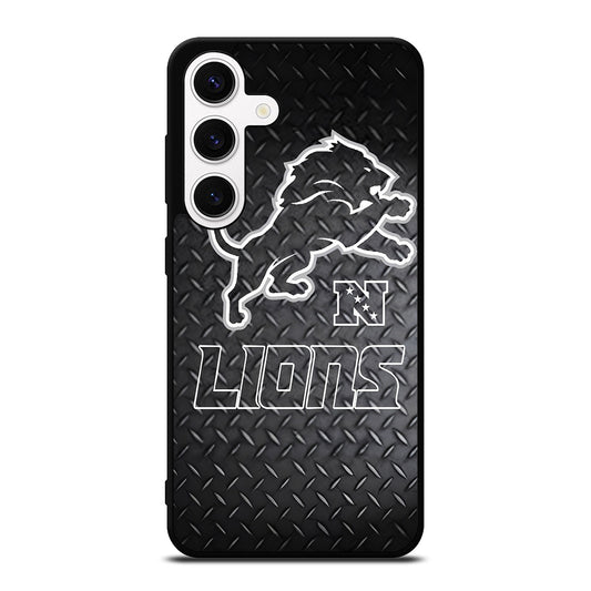 DETROIT LIONS METAL SYMBOL Samsung Galaxy S24 Case Cover