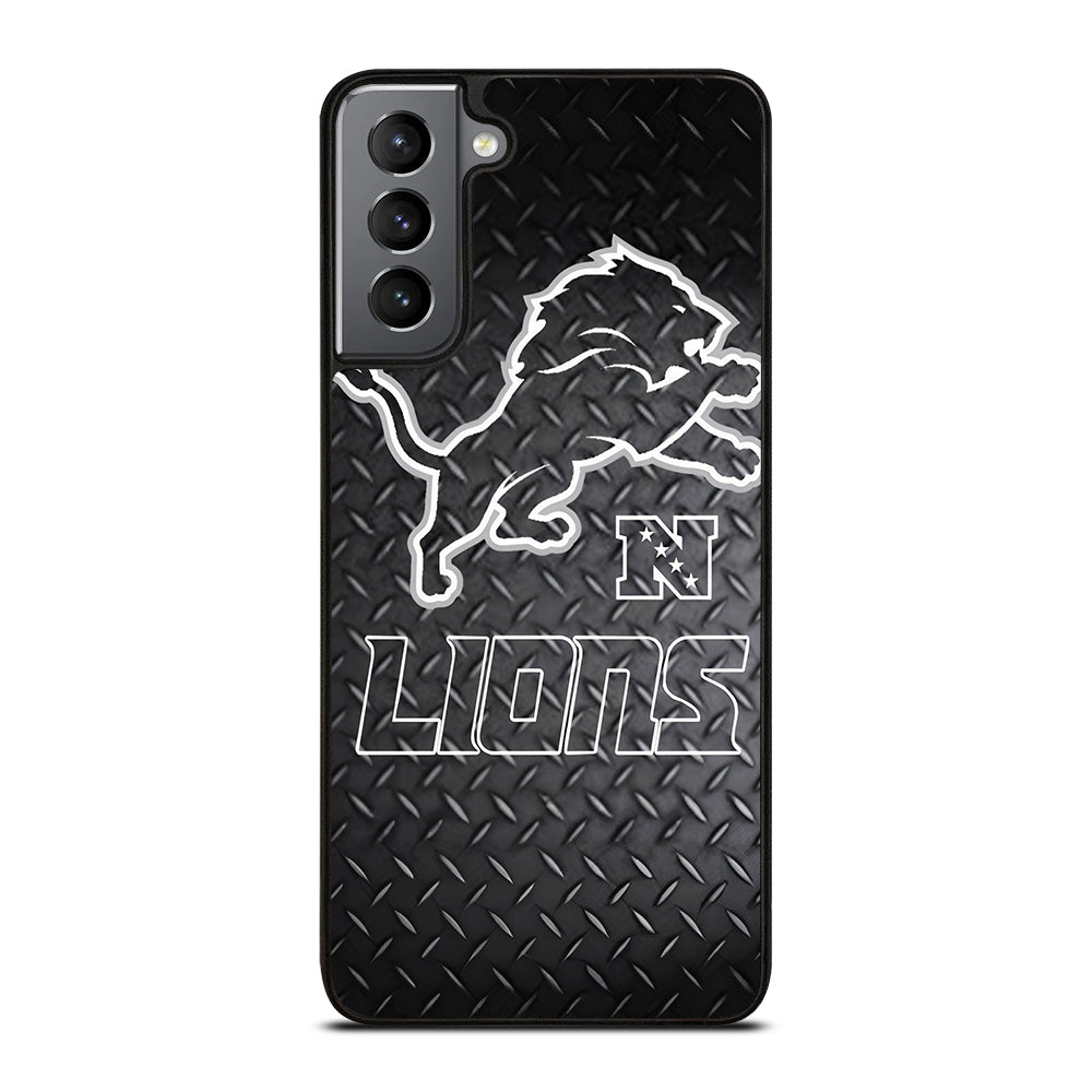 DETROIT LIONS METAL SYMBOL Samsung Galaxy S21 Plus Case Cover
