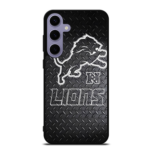 DETROIT LIONS METAL SYMBOL Samsung Galaxy S24 Plus Case Cover
