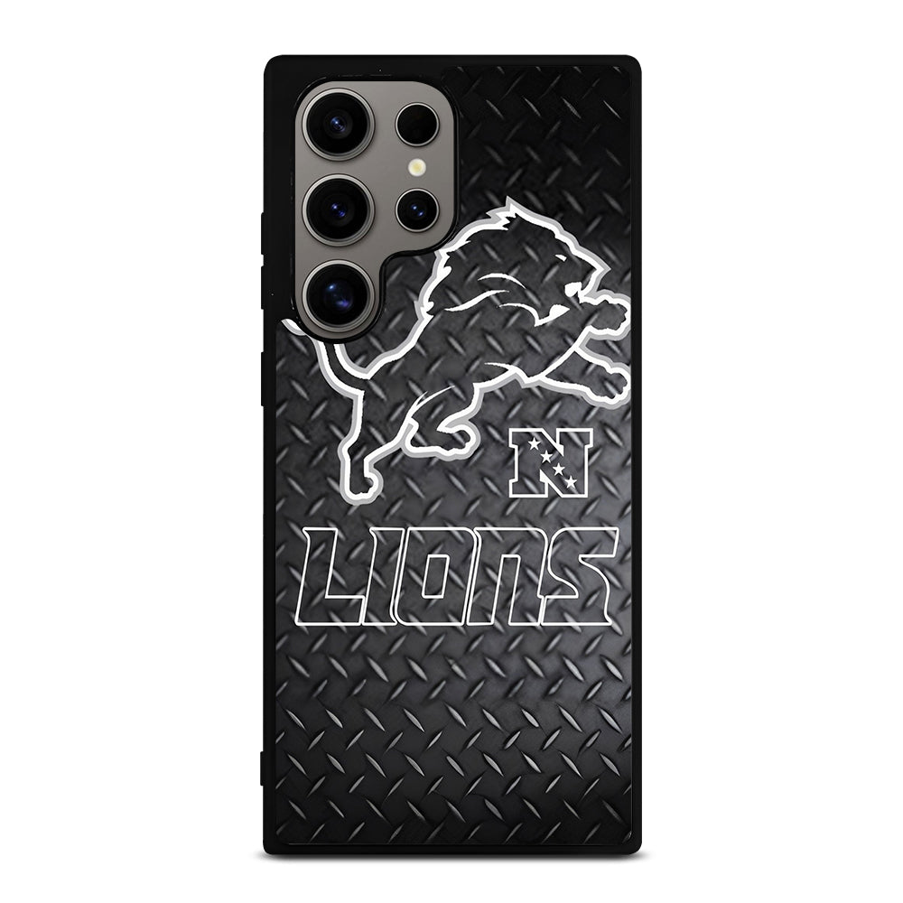 DETROIT LIONS METAL SYMBOL Samsung Galaxy S24 Ultra Case Cover