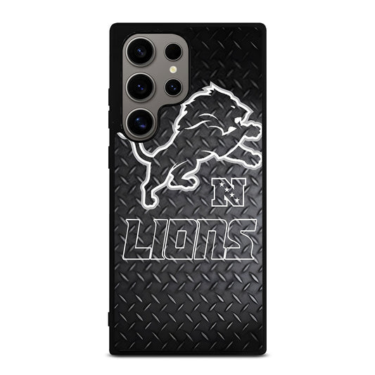 DETROIT LIONS METAL SYMBOL Samsung Galaxy S24 Ultra Case Cover