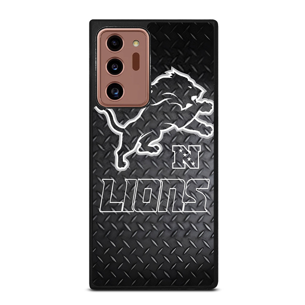 DETROIT LIONS METAL SYMBOL Samsung Galaxy Note 20 Ultra Case Cover