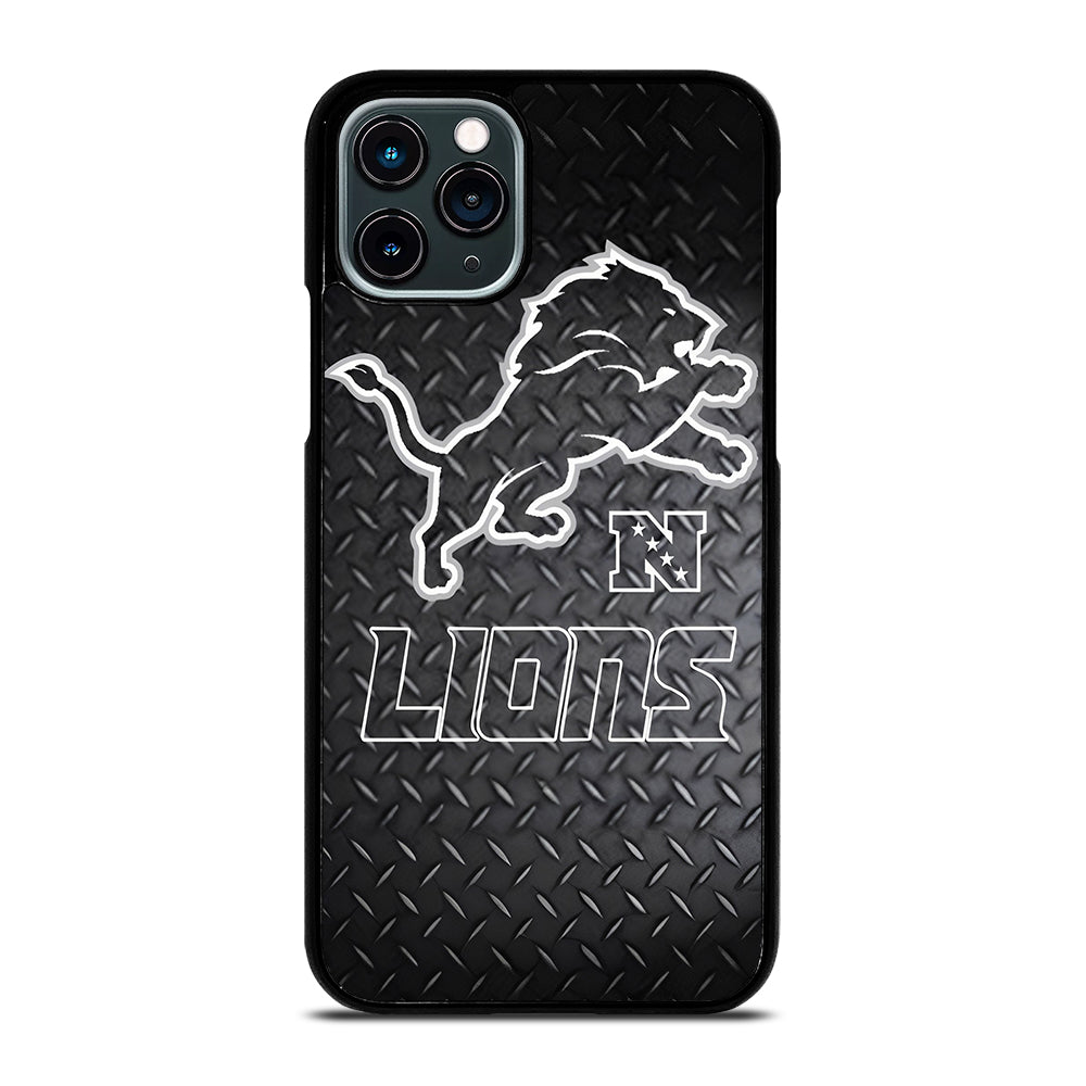 DETROIT LIONS METAL SYMBOL iPhone 11 Pro Case Cover