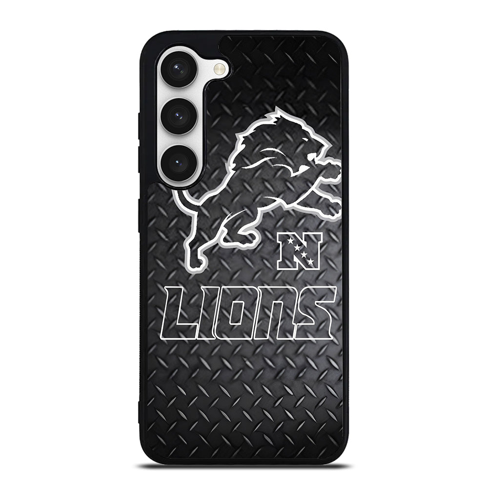 DETROIT LIONS METAL SYMBOL Samsung Galaxy S23 Case Cover