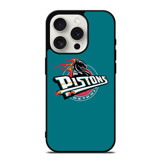DETROIT PISTONS LOGO iPhone 15 Pro Case Cover