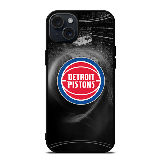 DETROIT PISTONS NBA 1 iPhone 15 Plus Case Cover