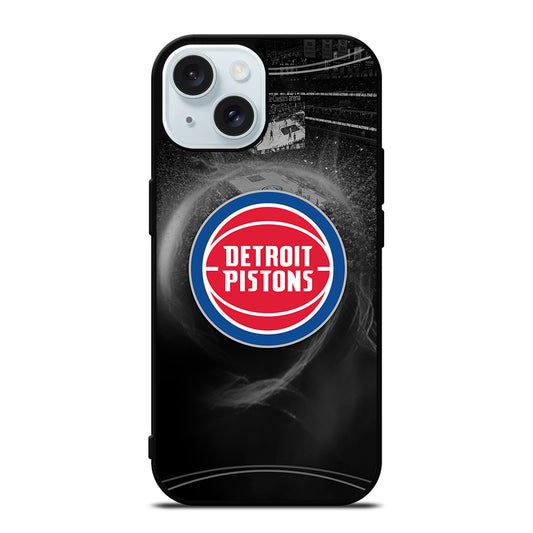 DETROIT PISTONS NBA 1 iPhone 15 Case Cover