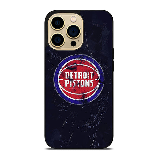 DETROIT PISTONS NBA 2 iPhone 14 Pro Max Case Cover