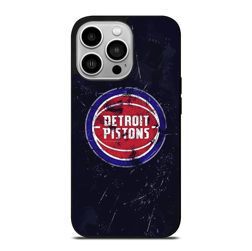 DETROIT PISTONS NBA 2 iPhone 14 Pro Case Cover