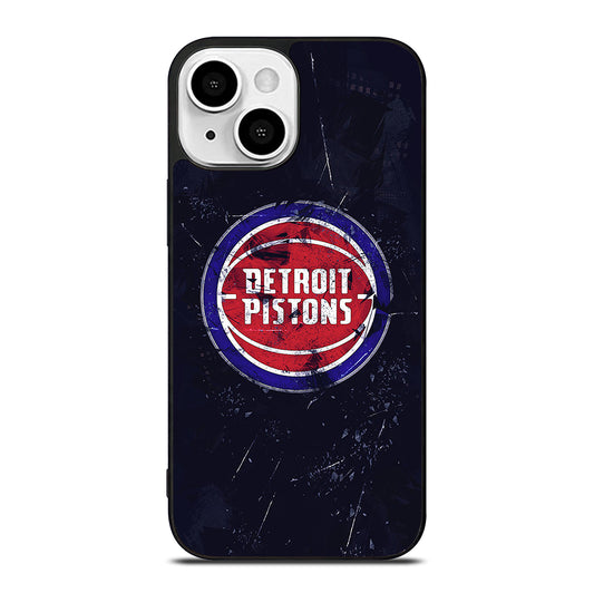 DETROIT PISTONS NBA 2 iPhone 13 Mini Case Cover