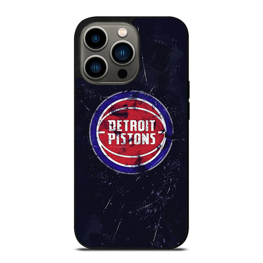 DETROIT PISTONS NBA 2 iPhone 13 Pro Case Cover