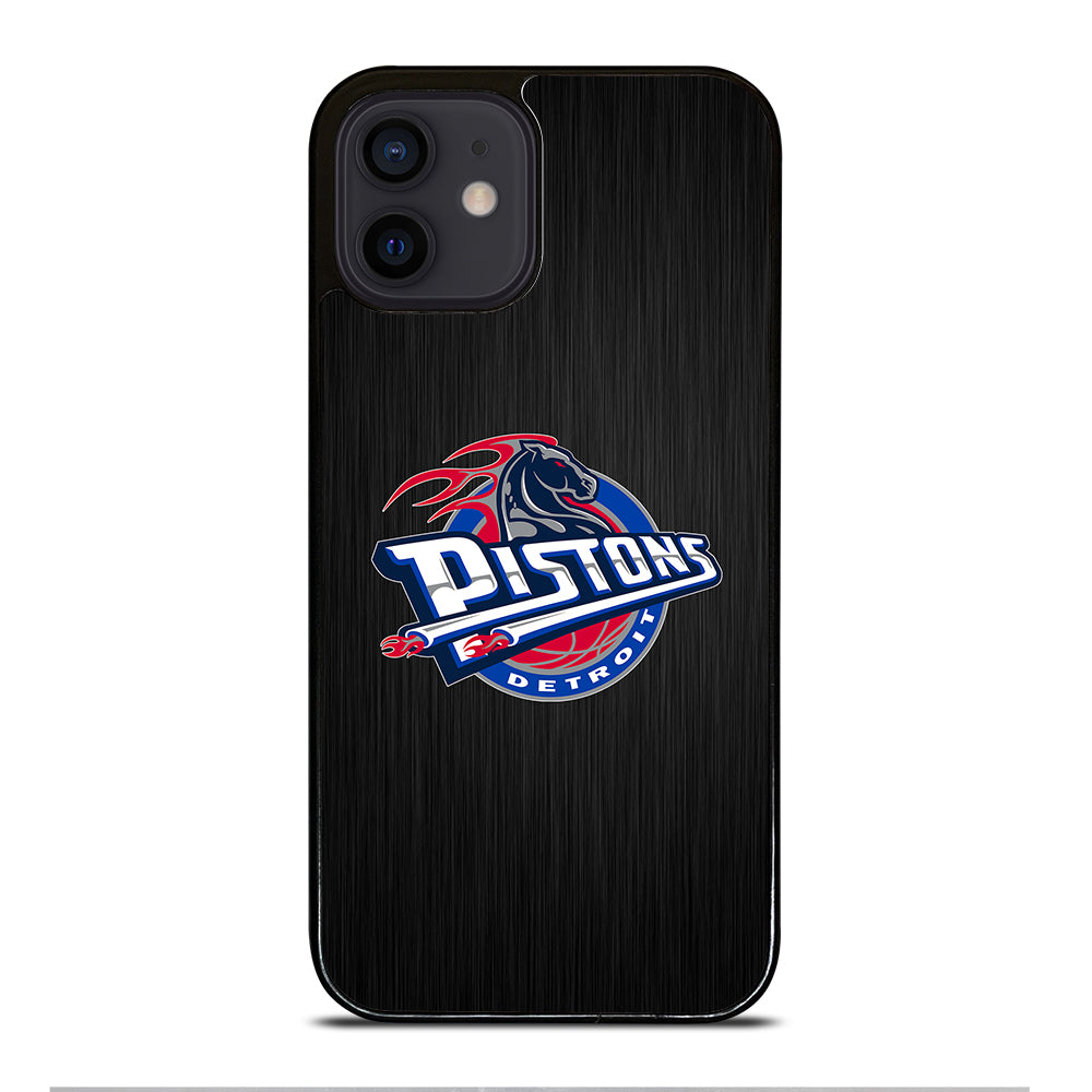 DETROIT PISTONS NBA ICON iPhone 12 Mini Case Cover