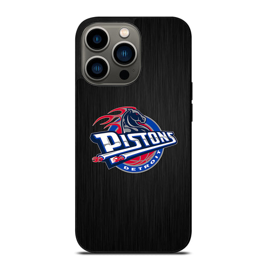 DETROIT PISTONS NBA ICON iPhone 13 Pro Case Cover