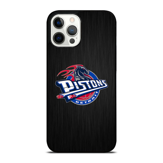 DETROIT PISTONS NBA ICON iPhone 12 Pro Max Case Cover