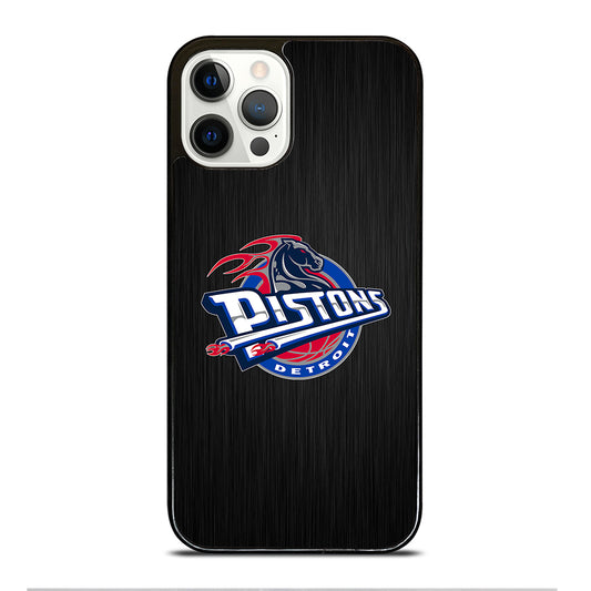 DETROIT PISTONS NBA ICON iPhone 12 Pro Case Cover