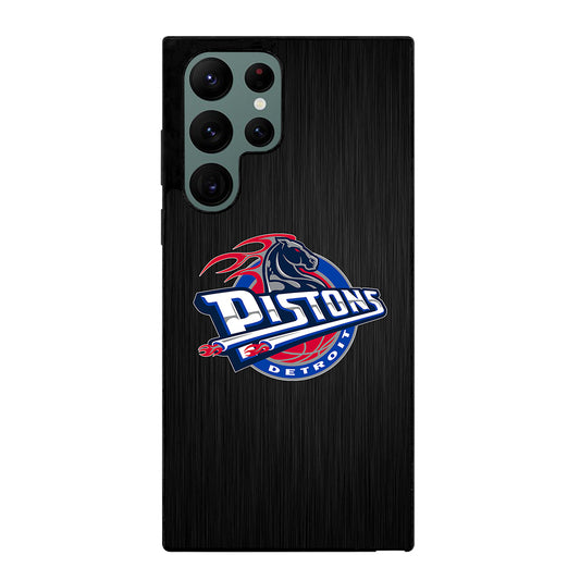 DETROIT PISTONS NBA ICON Samsung Galaxy S22 Ultra Case Cover