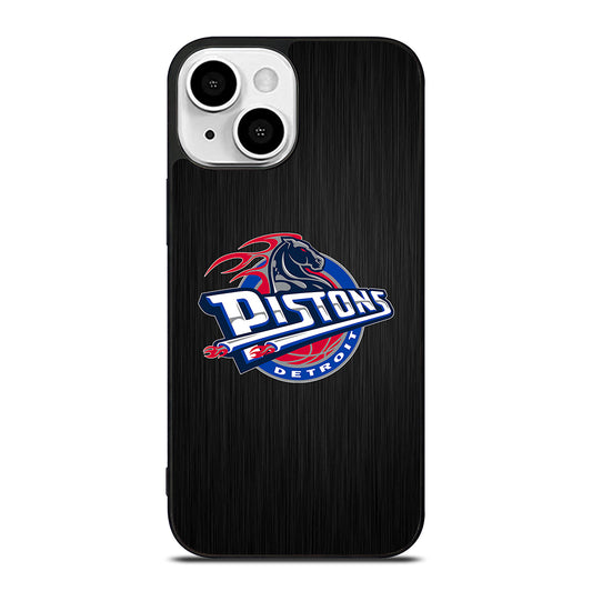 DETROIT PISTONS NBA ICON iPhone 13 Mini Case Cover