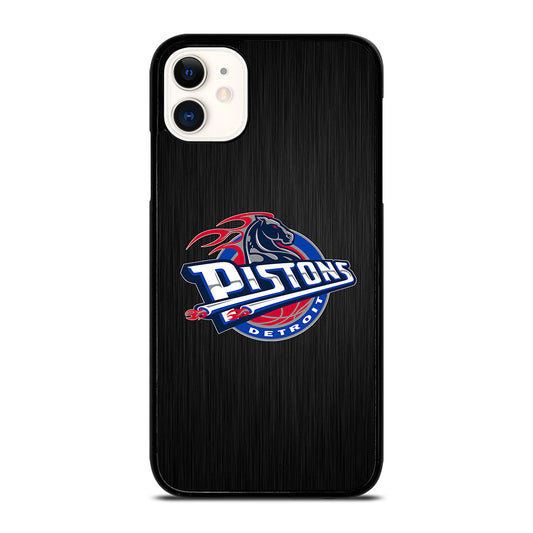 DETROIT PISTONS NBA ICON iPhone 11 Case Cover