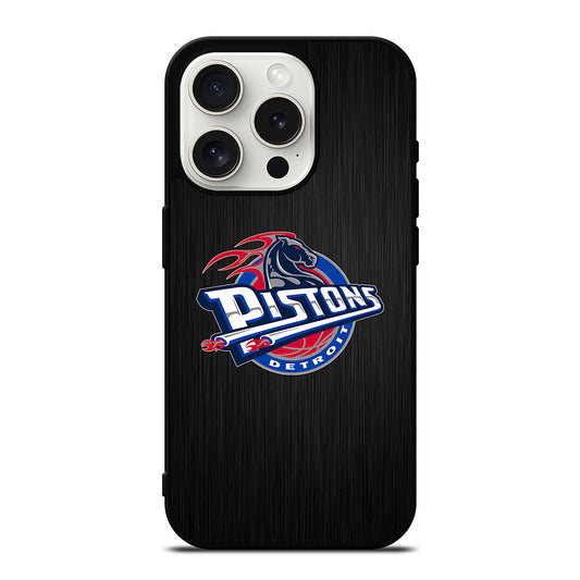 DETROIT PISTONS NBA ICON iPhone 15 Pro Case Cover