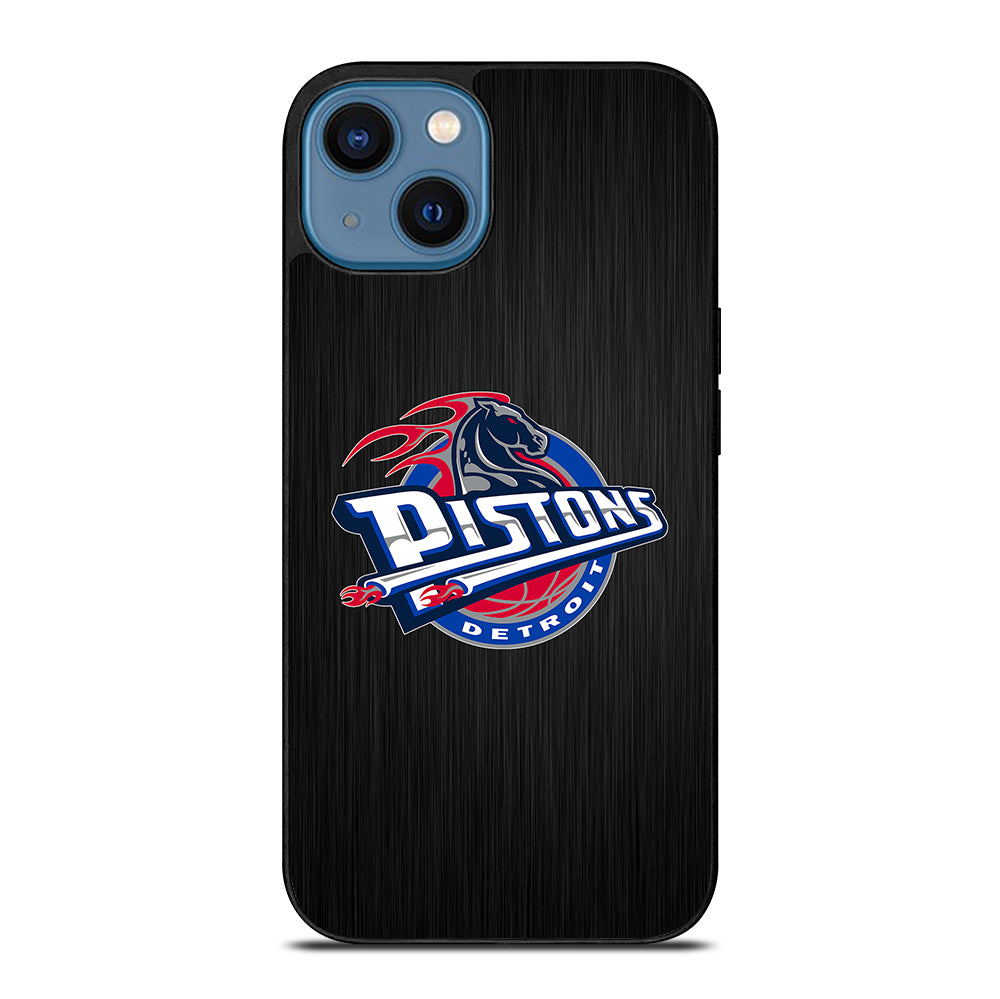 DETROIT PISTONS NBA ICON iPhone 14 Case Cover
