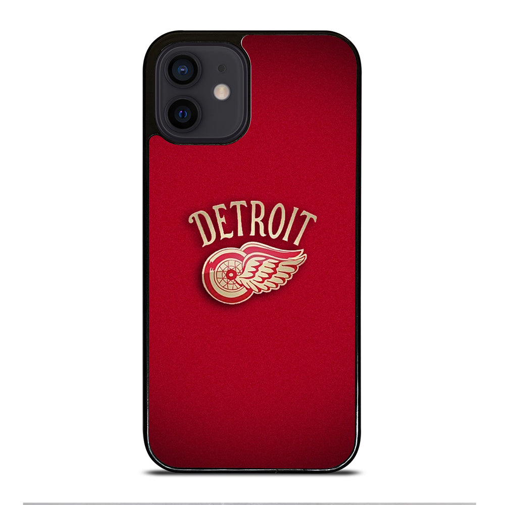 DETROIT RED WINGS NHL LOGO iPhone 12 Mini Case Cover