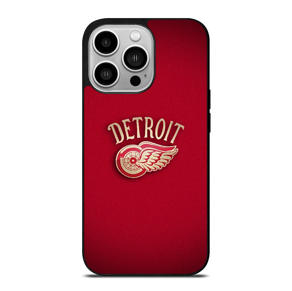 DETROIT RED WINGS NHL LOGO iPhone 14 Pro Case Cover