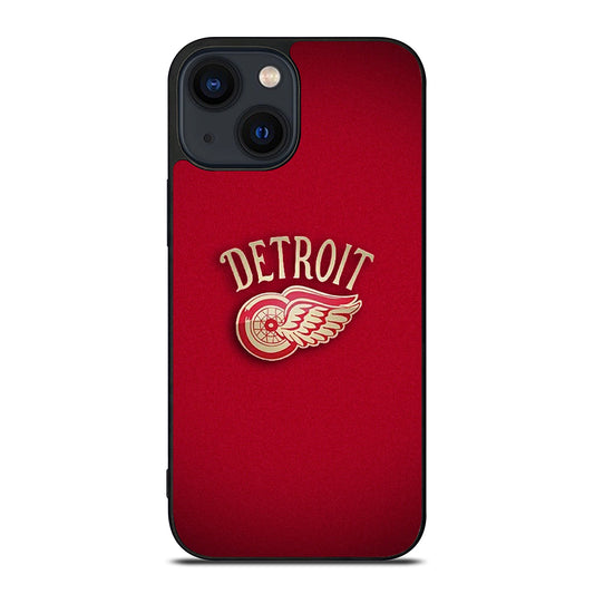 DETROIT RED WINGS NHL LOGO iPhone 14 Plus Case Cover