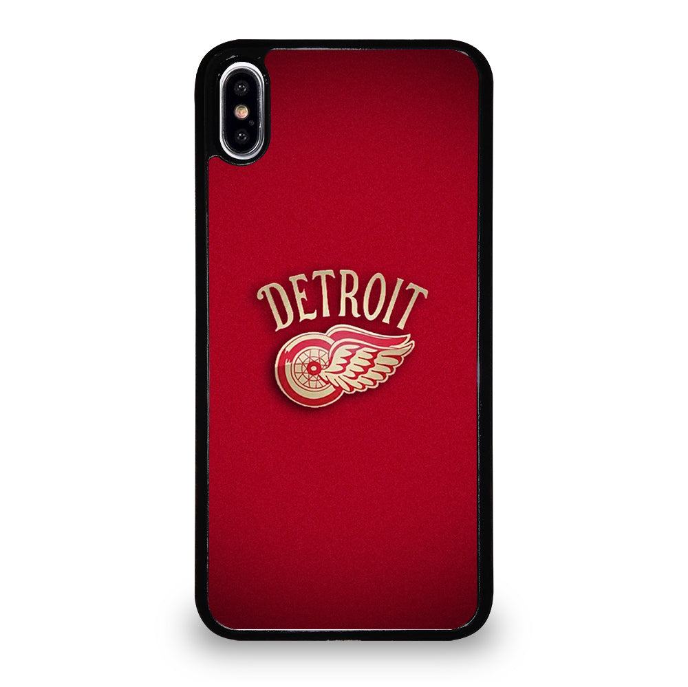 DETROIT RED WINGS NHL LOGO iPhone XS Max Case Cover