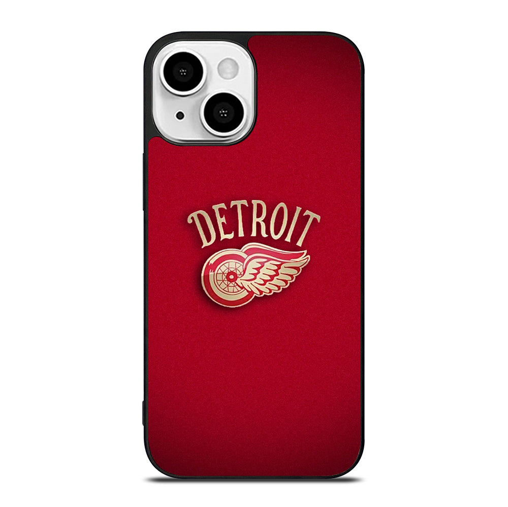 DETROIT RED WINGS NHL LOGO iPhone 13 Mini Case Cover