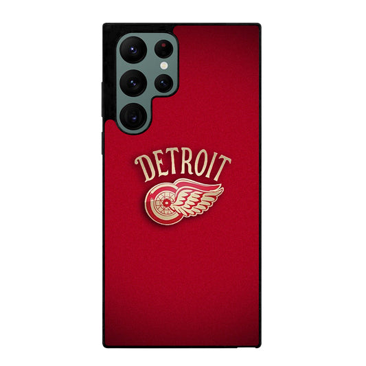 DETROIT RED WINGS NHL LOGO Samsung Galaxy S22 Ultra Case Cover