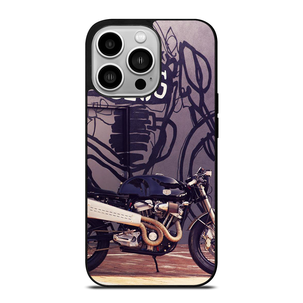 DEUS CUSTOM MOTORCYCLES 1 iPhone 14 Pro Case Cover