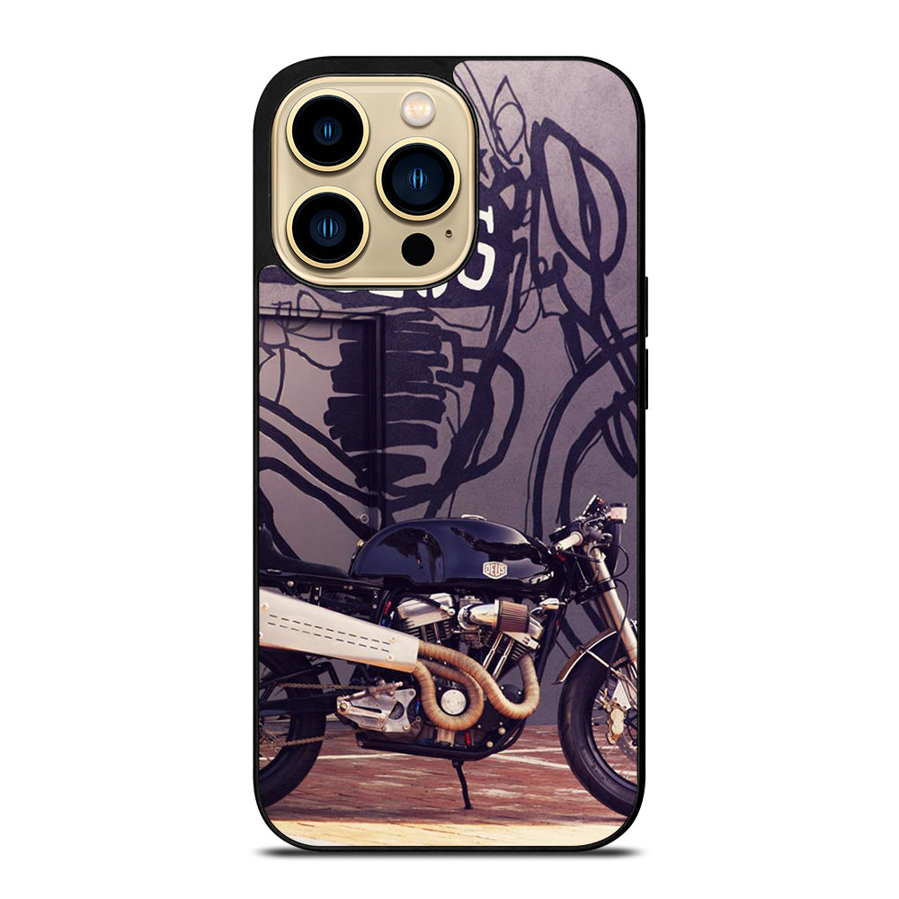DEUS CUSTOM MOTORCYCLES 1 iPhone 14 Pro Max Case Cover
