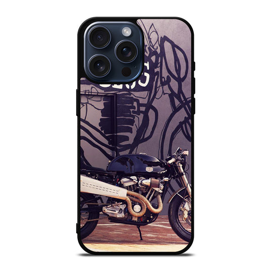 DEUS CUSTOM MOTORCYCLES 1 iPhone 15 Pro Max Case Cover
