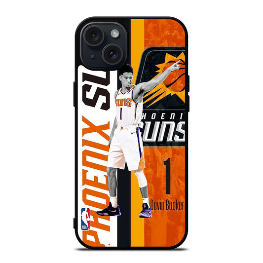 DEVIN BOOKER PHOENIX SUNS NBA 2 iPhone 15 Plus Case Cover