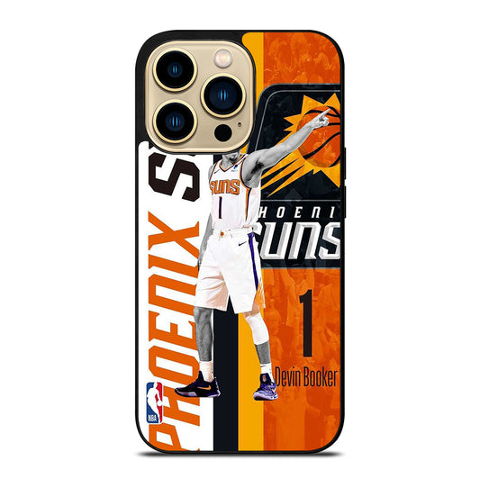 DEVIN BOOKER PHOENIX SUNS NBA 2 iPhone 14 Pro Max Case Cover