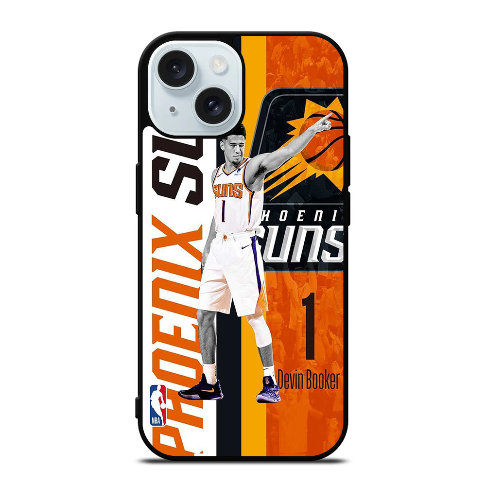 DEVIN BOOKER PHOENIX SUNS NBA 2 iPhone 15 Case Cover