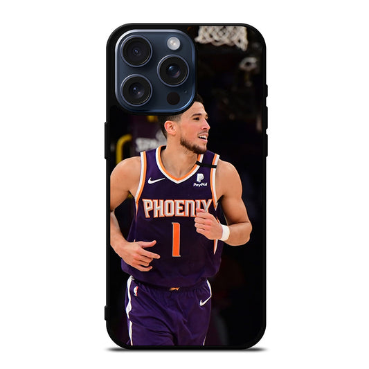DEVIN BOOKER PHOENIX SUNS NBA 3 iPhone 15 Pro Max Case Cover