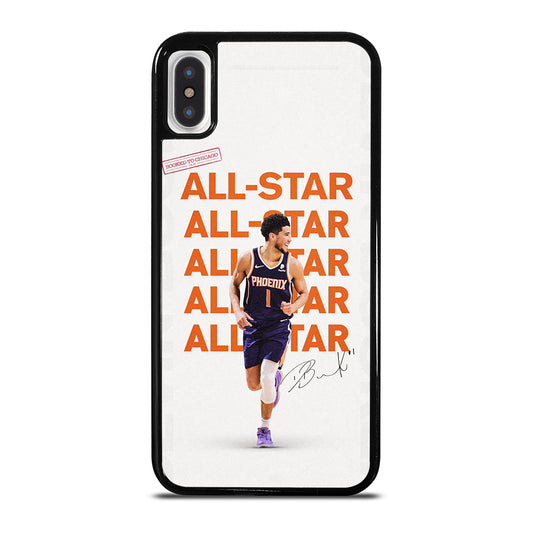 DEVIN BOOKER PHOENIX SUNS NBA BASKETBALL iPhone X / XS Case Cover