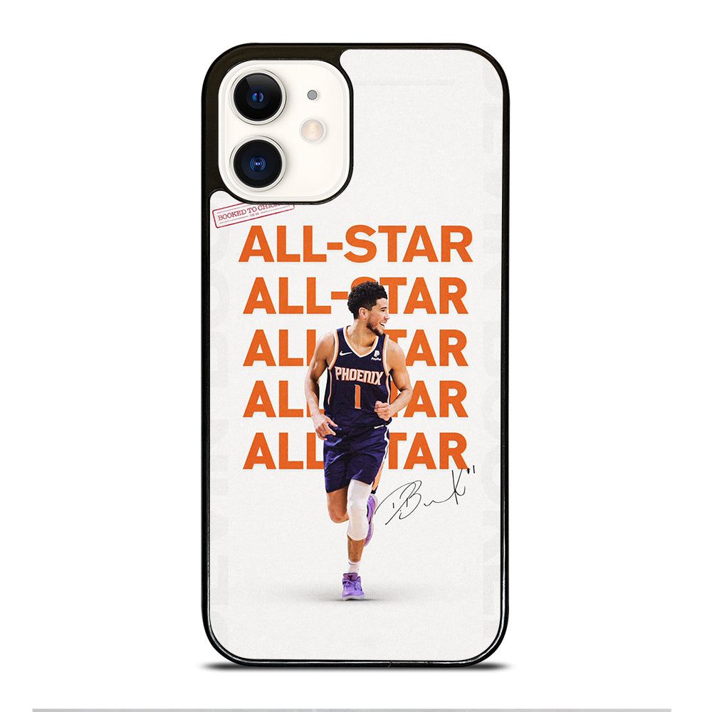 DEVIN BOOKER PHOENIX SUNS NBA BASKETBALL iPhone 12 Case Cover