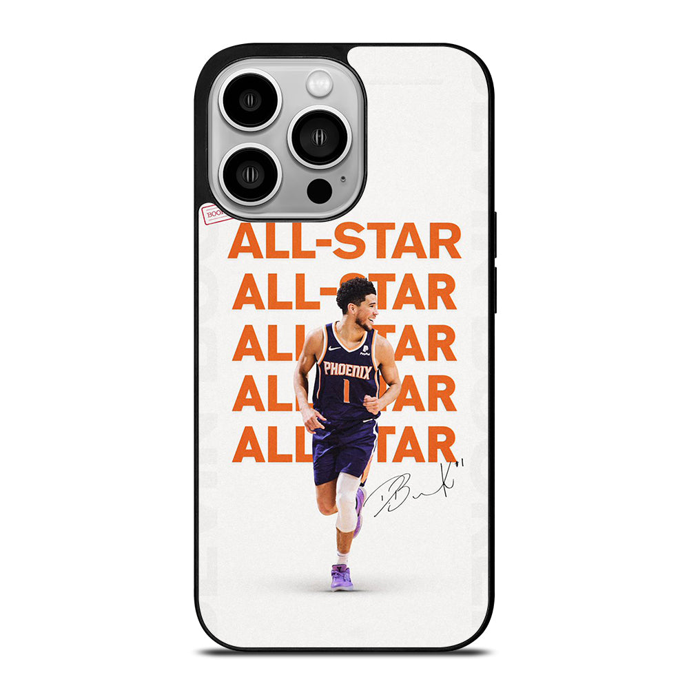 DEVIN BOOKER PHOENIX SUNS NBA BASKETBALL iPhone 14 Pro Case Cover