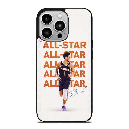 DEVIN BOOKER PHOENIX SUNS NBA BASKETBALL iPhone 14 Pro Case Cover