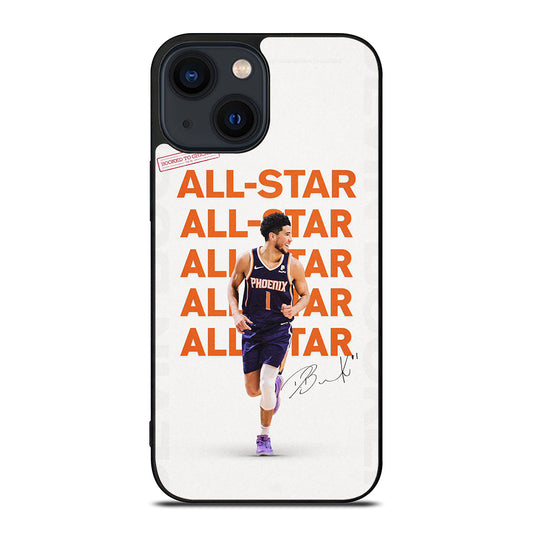 DEVIN BOOKER PHOENIX SUNS NBA BASKETBALL iPhone 14 Plus Case Cover
