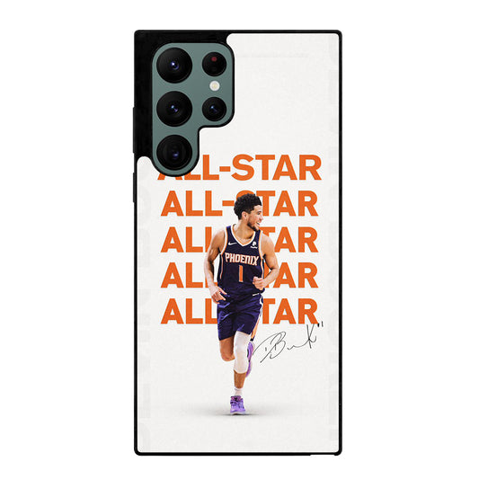 DEVIN BOOKER PHOENIX SUNS NBA BASKETBALL Samsung Galaxy S22 Ultra Case Cover