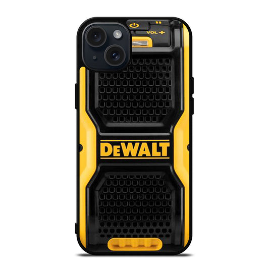 DEWALT SPEAKER SOUND iPhone 15 Plus Case Cover