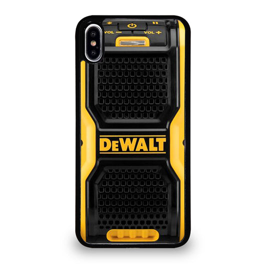 DEWALT SPEAKER SOUND iPhone XS Max Case Cover