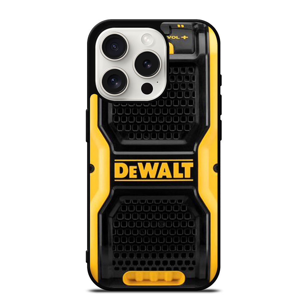 DEWALT SPEAKER SOUND iPhone 15 Pro Case Cover